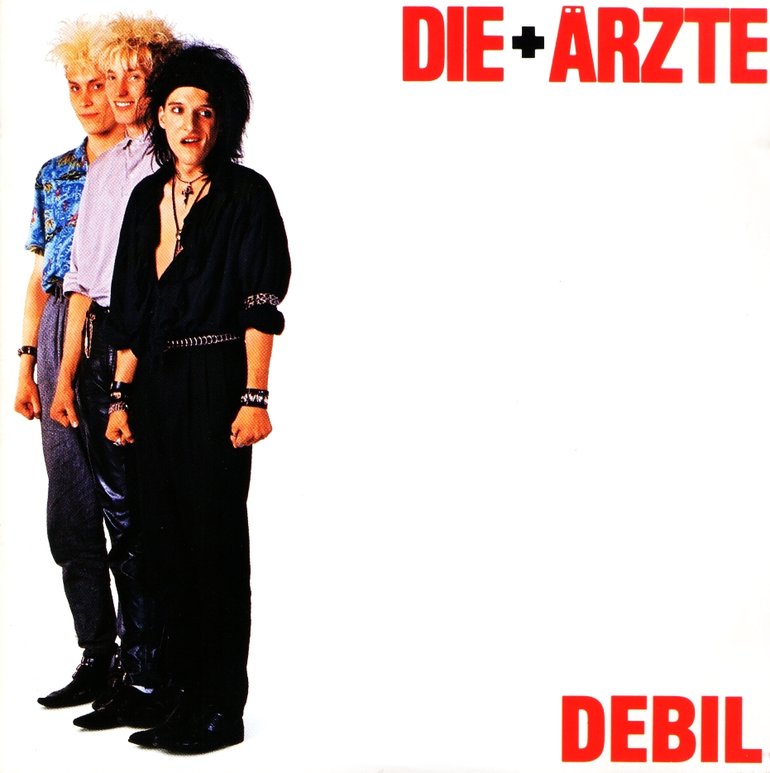 Album cover of "Die Ärzte - Debil"