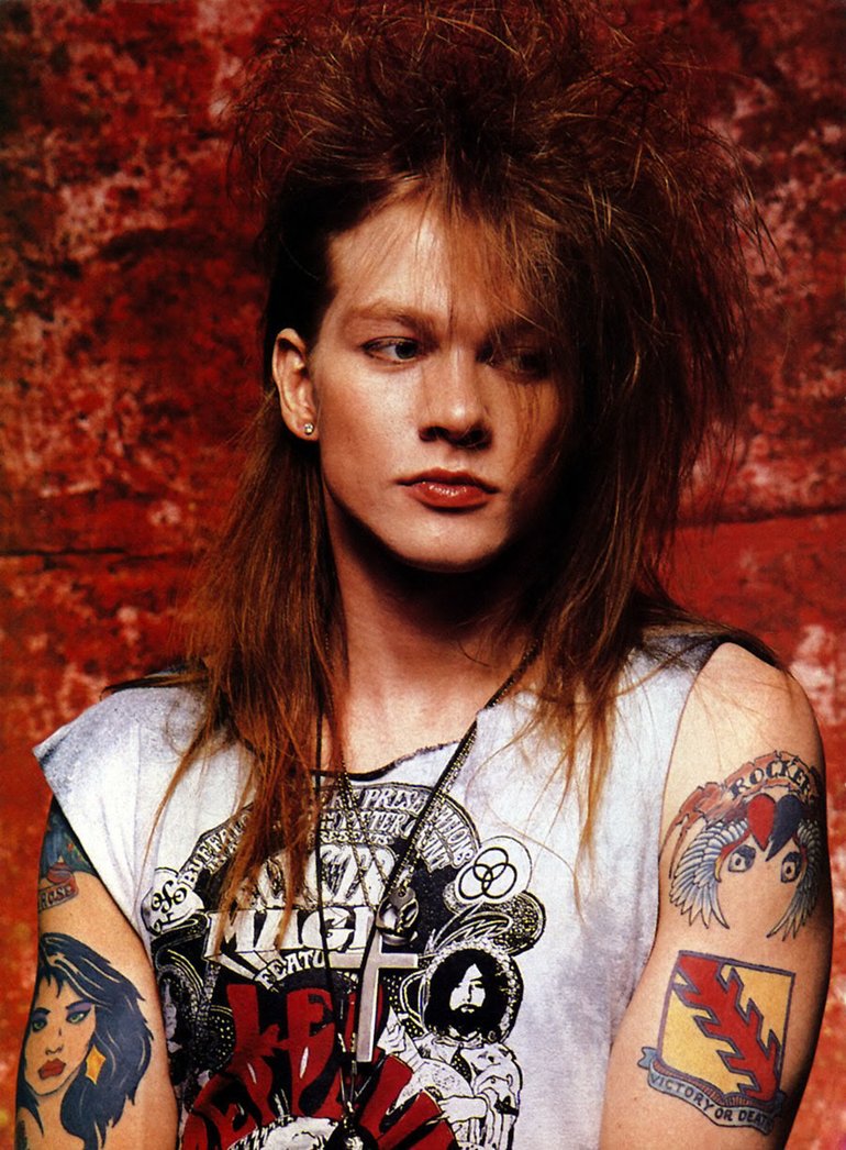 recent axl rose photo