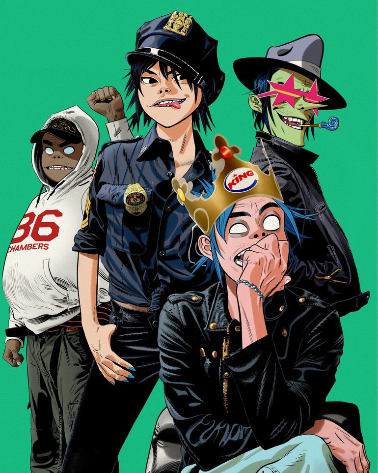 Gorillaz - The Now Now