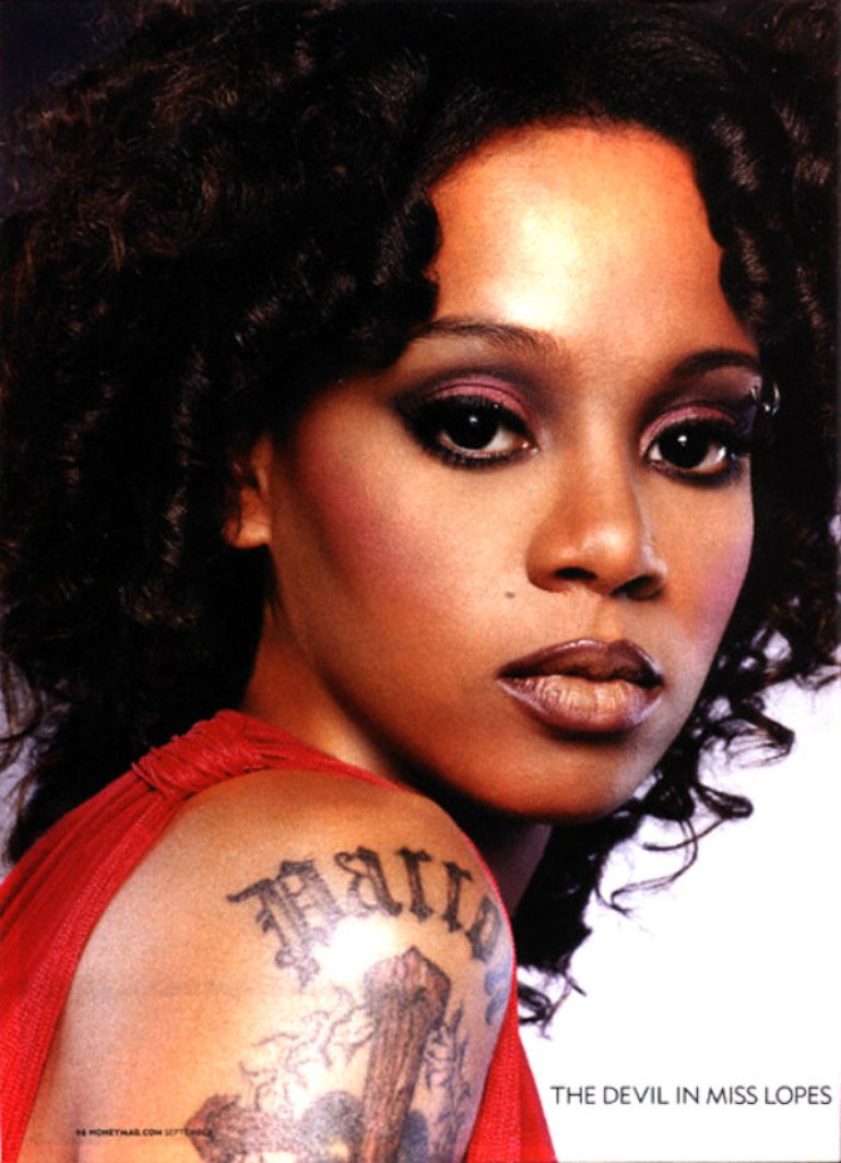 American rapper lisa 'left eye' lopes was born lisa nicole lopes ...