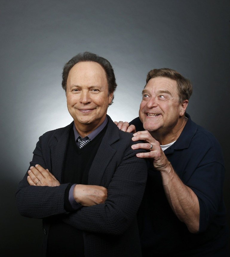 Actors Billy Crystal and John Goodman