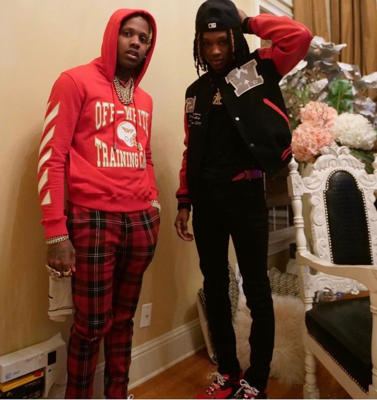 king von and lil durk moletom com capuz