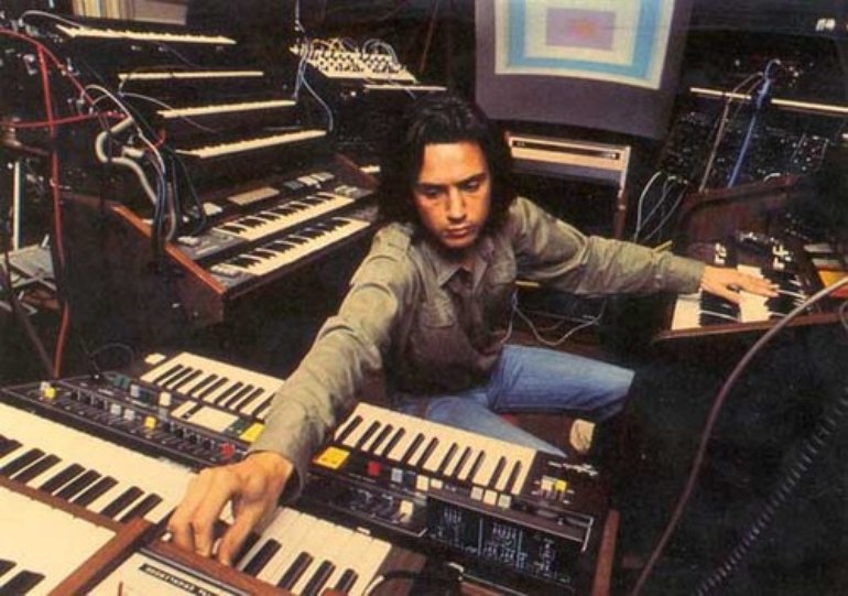 At the synthesizers