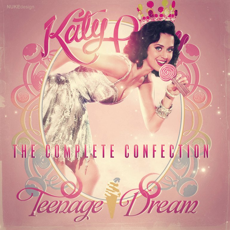 Katy Perry Teenage Dream Album Cover