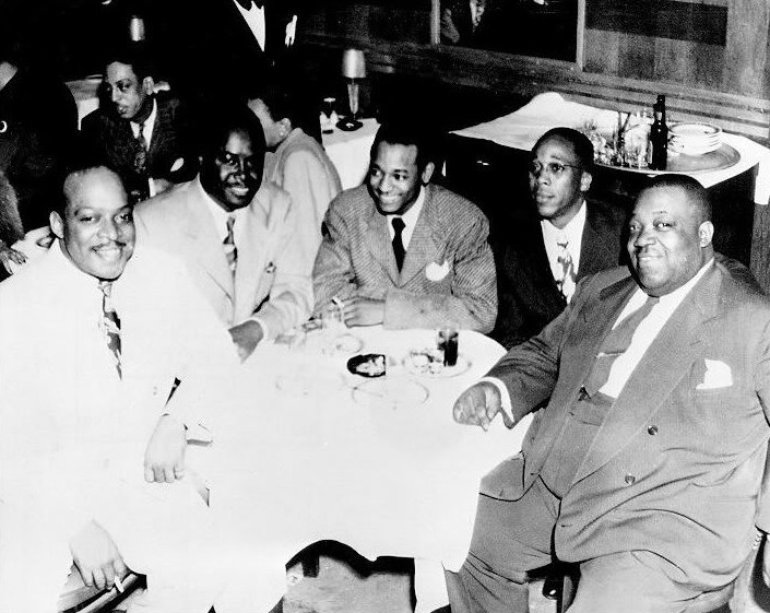 Jimmy Rushing with Count Basie, Ernie Fields, Melvin Moore and Charlie Christian