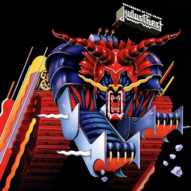 Album cover of "Judas Priest - Defenders of the Faith"