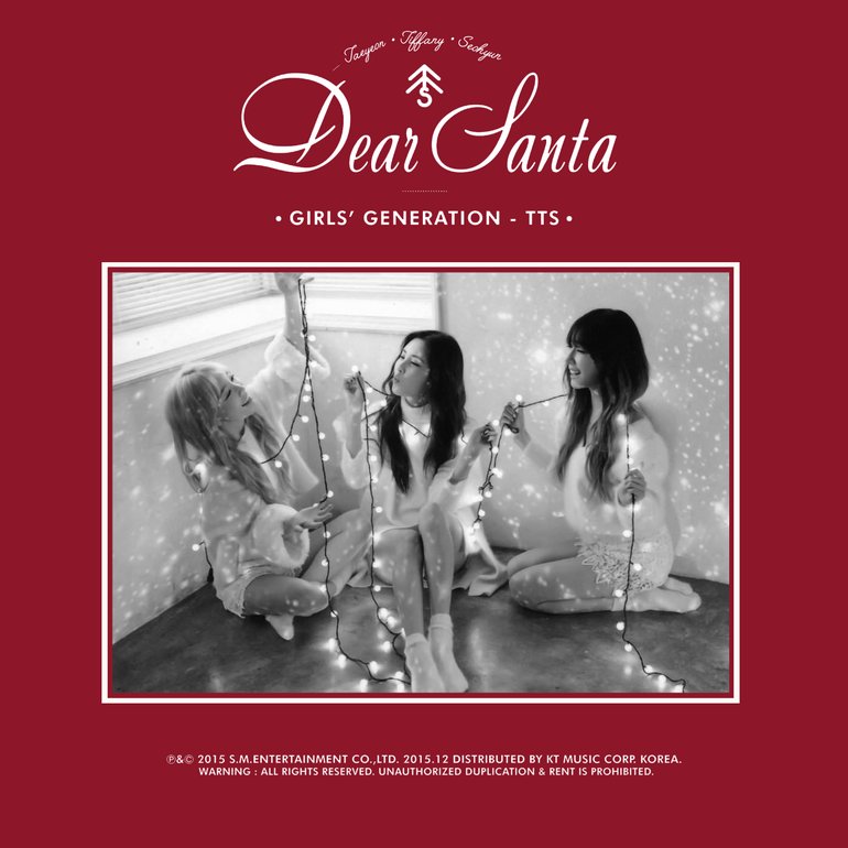 Girls' Generation-TTS - Dear Santa - X-Mas Special Artwork (1 of 3) |  Last.fm