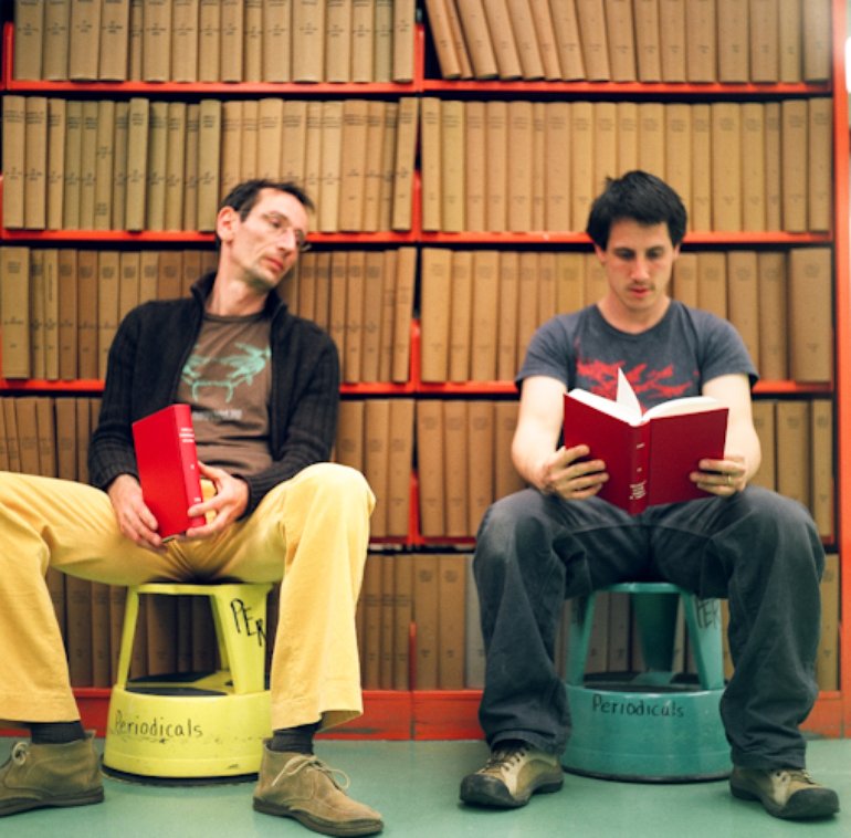 the books at UVM (photo by gregory comollo)