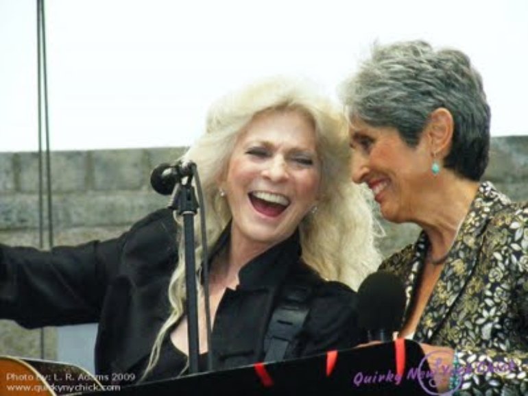 Judy Collins & Joan Baez, Newport, August 2, 2009