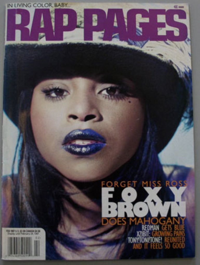 Foxy Brown Rapper Poster