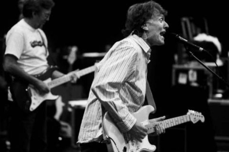 Eric Clapton and Steve Winwood at Madison Square Garden