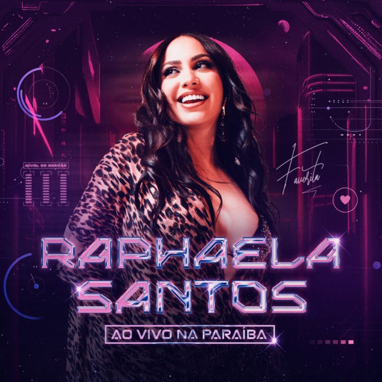 Raphaela Santos Ao Vivo Na Paraíba cover artwork