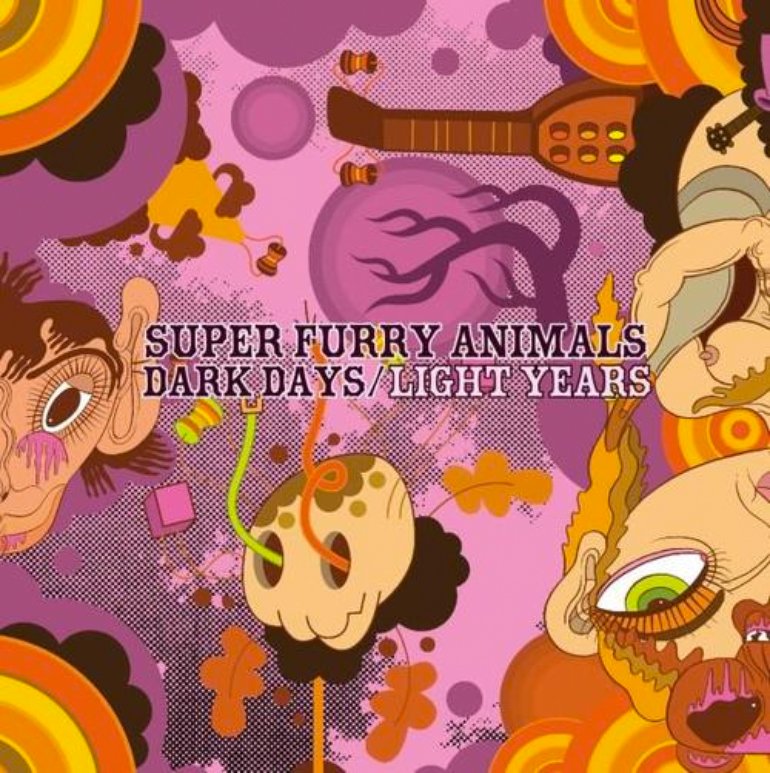 Super Furry Animals - Dark Days/Light Years album cover