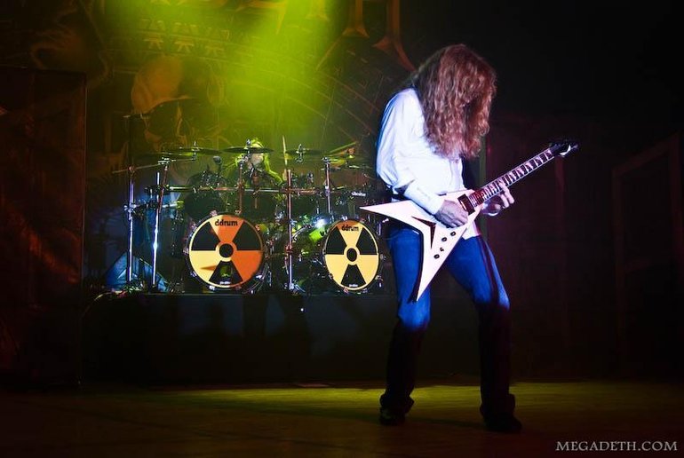 New Megadeth live... Dave & Shawn