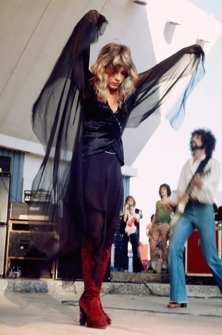 stevie nicks platform boots