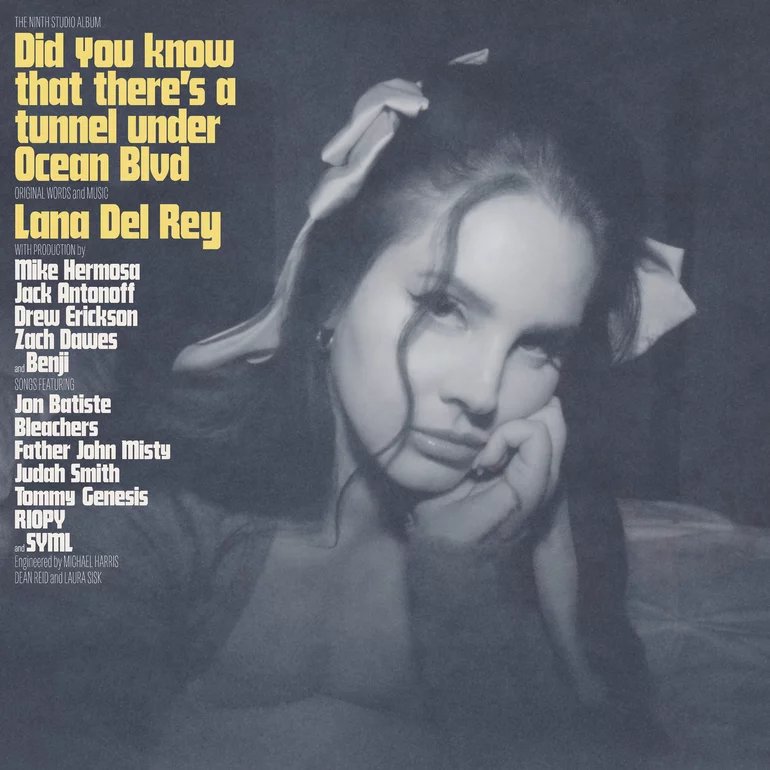 Carátula del Disco: Did you know that there's a tunnel under Ocean Blvd - Lana del Rey