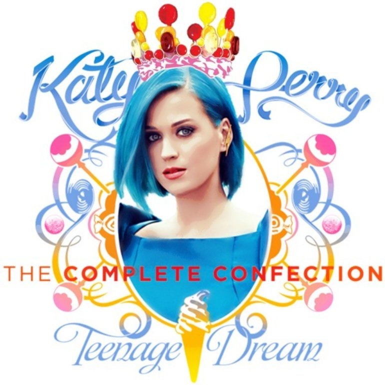 Katy Perry Teenage Dream Album Cover