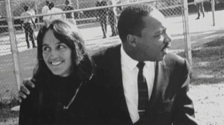 Joan Baez Und Martin Luther King - Wallpaper