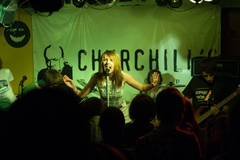 @ Churchill's music pub, Kharkiv