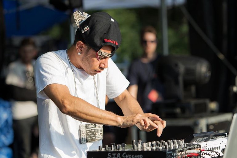 AraabMUZIK at Pitchfork Music Festival - Chicago