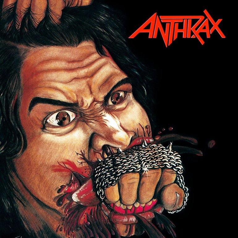 Album cover of "Anthrax - Fistful of Metal"