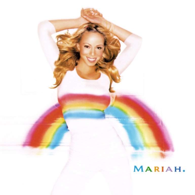 mariah carey rainbow photoshoot