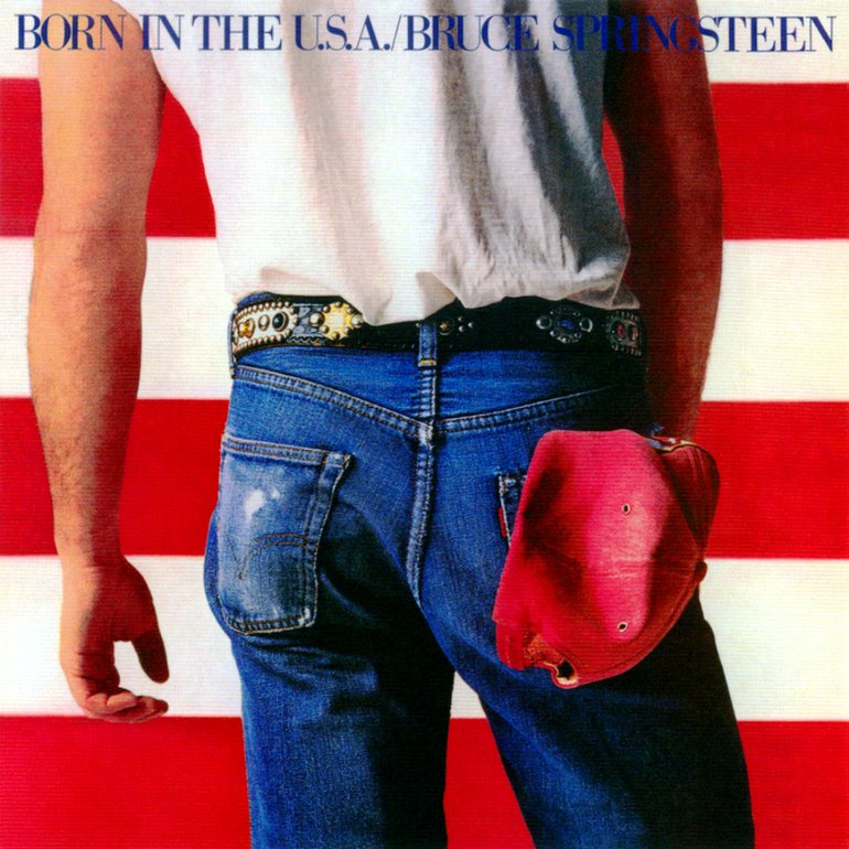 Album cover of "Bruce Springsteen - Born in the U.S.A. "