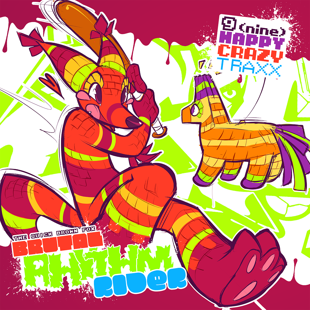 BRUTAL RHYTHM RIDER cover