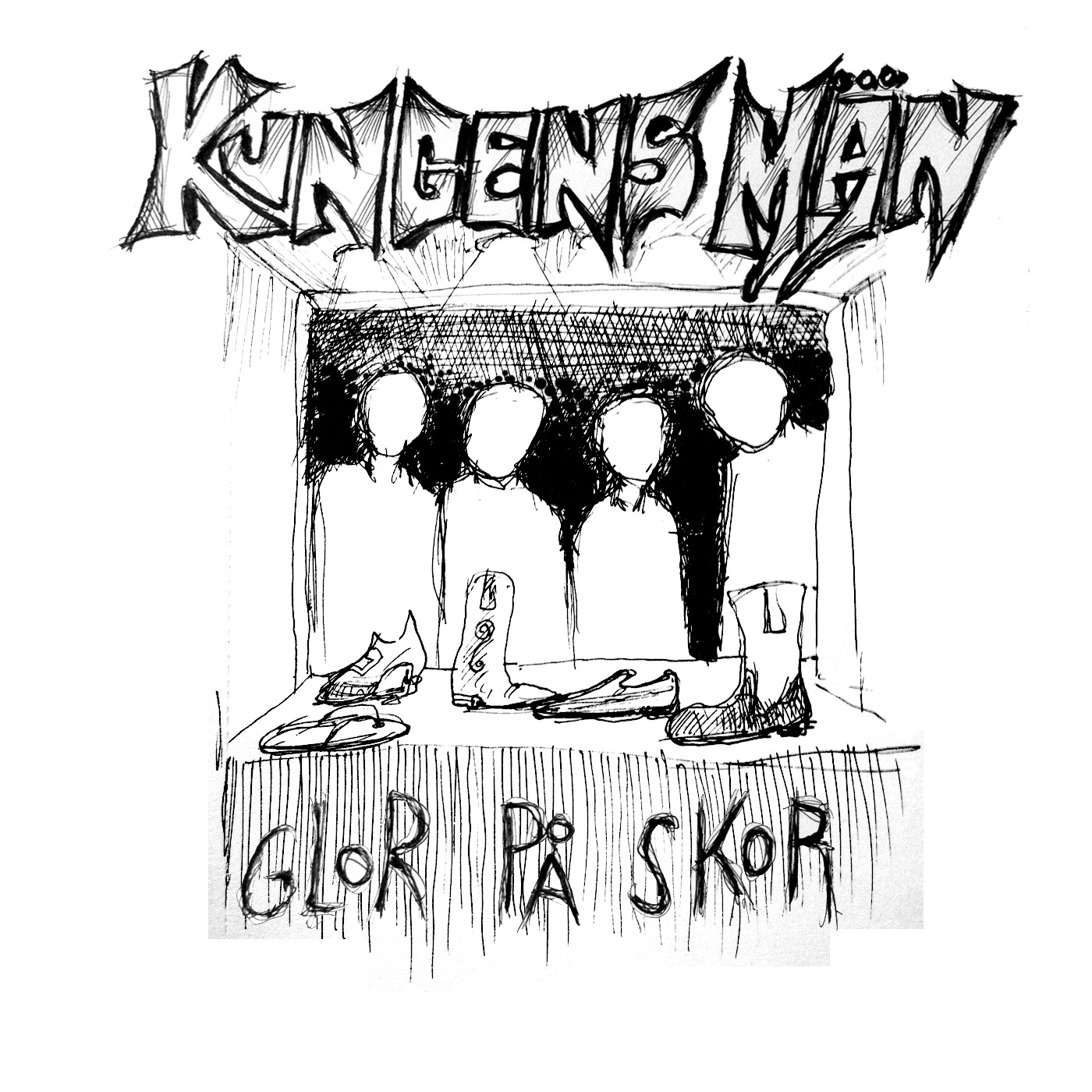 Januari: Kungens Män glor på skor cover