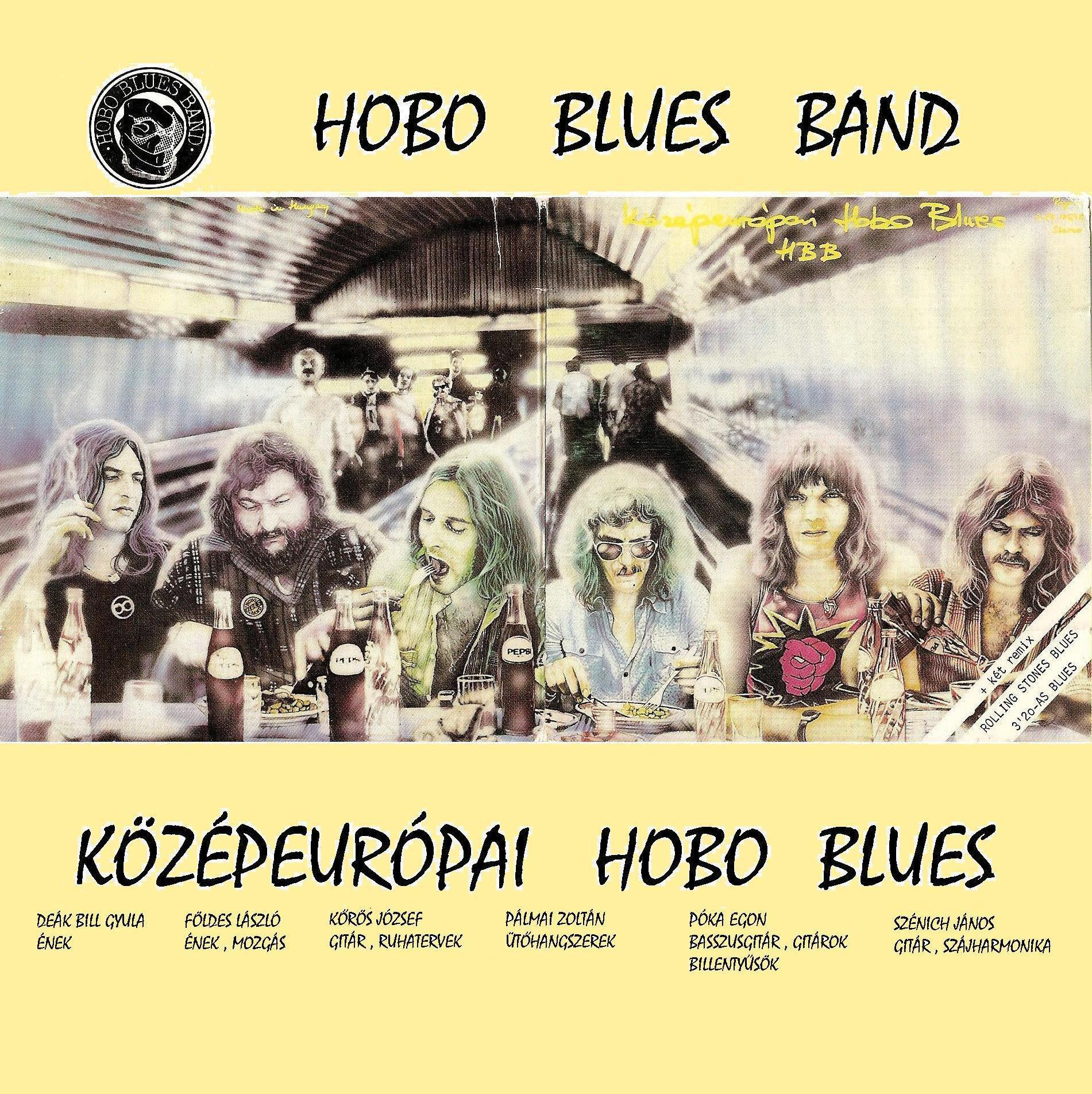 Középeurópai Hobo Blues cover