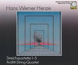 Streichquartette 1-5 (Arditti-String-Quartet) cover