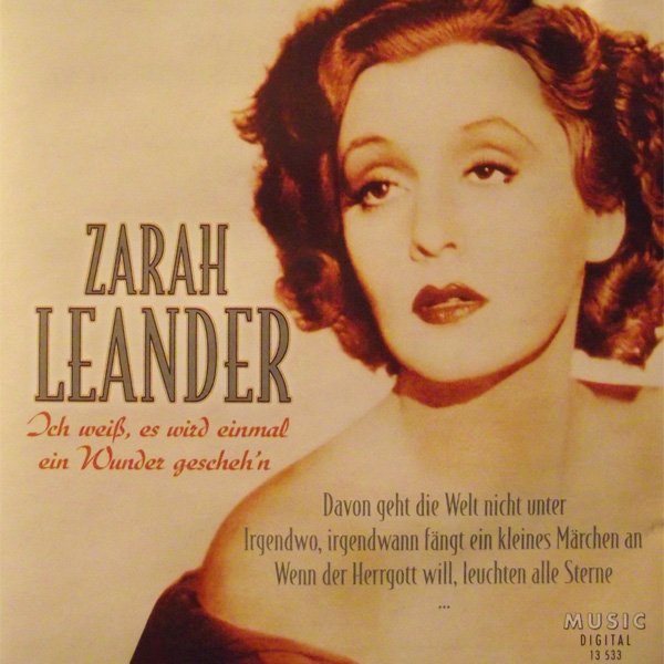 Nur nicht aus Liebe weinen — Zarah Leander Last.fm