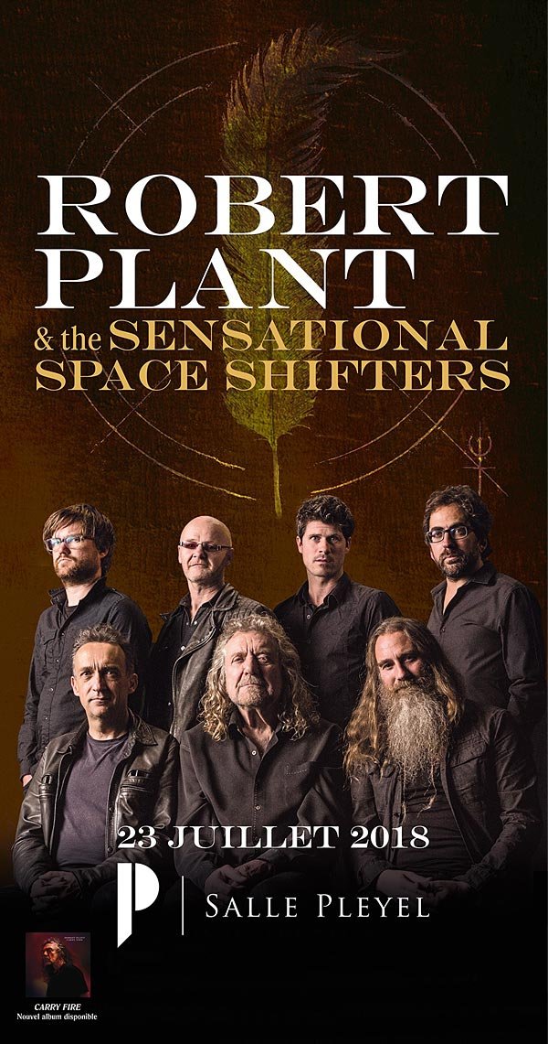 Robert Plant & the Sensational Space Shifters at Salle Pleyel (Paris) on 23  Jul 2018 | Last.fm