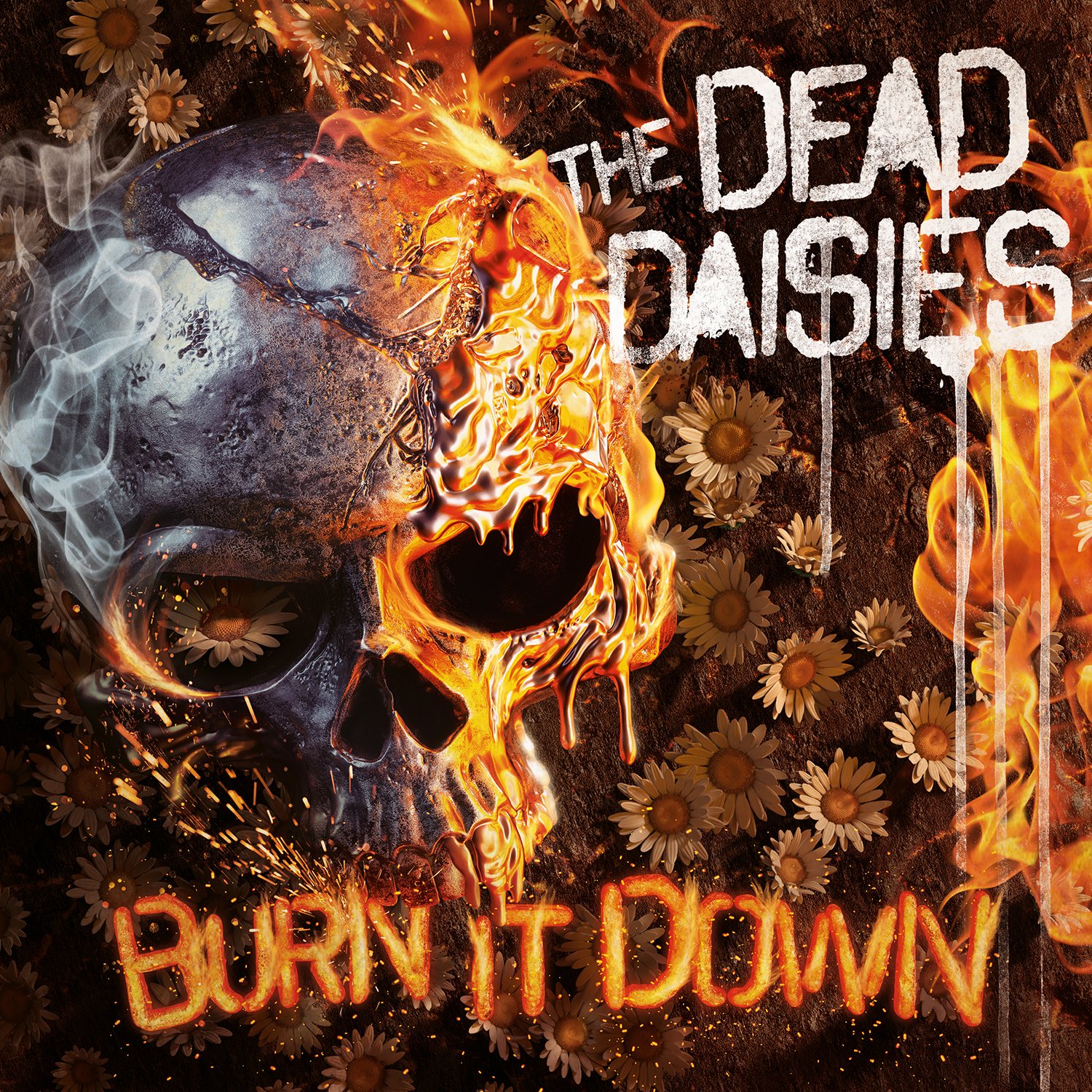 The dead. The Dead Daisies - Burn it down. The Dead Daisies 2018. The Dead Daisies обложки альбомов. The Dead Daisies - Burn it down обложка.