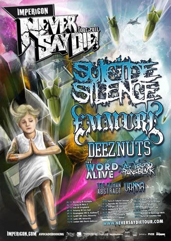 Impericon Never Say Die! Tour 2011 at Cabaret Sauvage (Paris) on