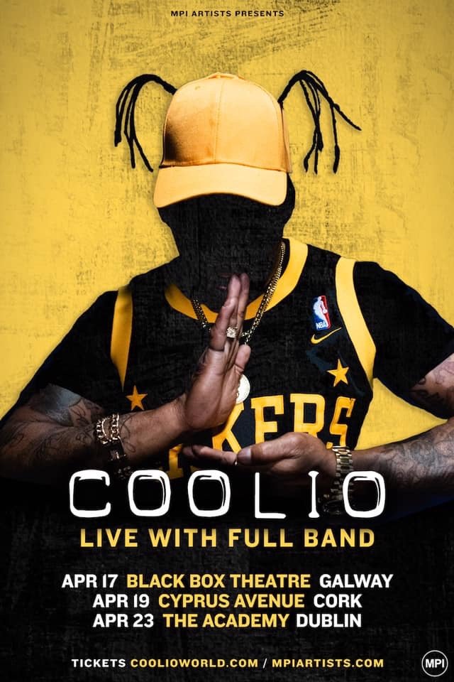年 4月 19日 Cyprus Avenue Cork にてcoolio Last Fm