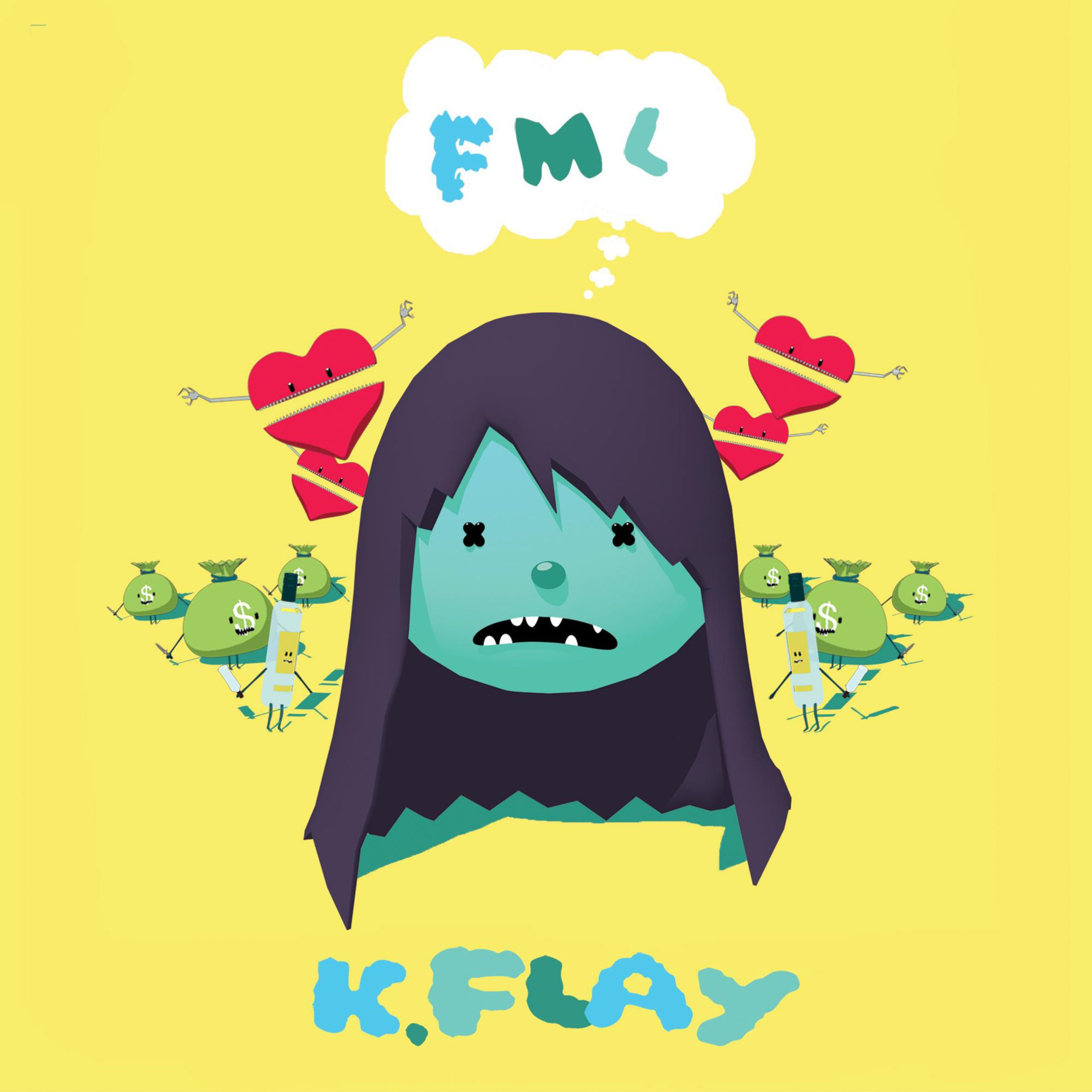 K flay песни. K.Flay. FML K.Flay. K.Flay певица. K Flay обложка.