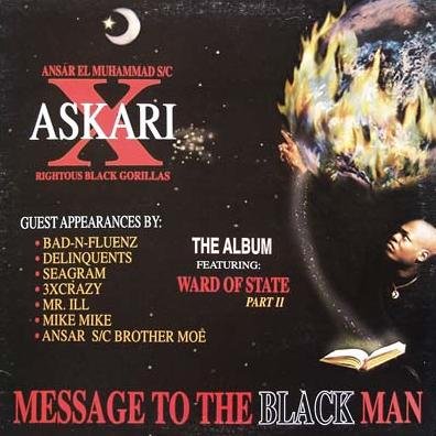 ASKARI X - MESSAGE TO THE BLACK MAN (FULL ALBUM) (1996