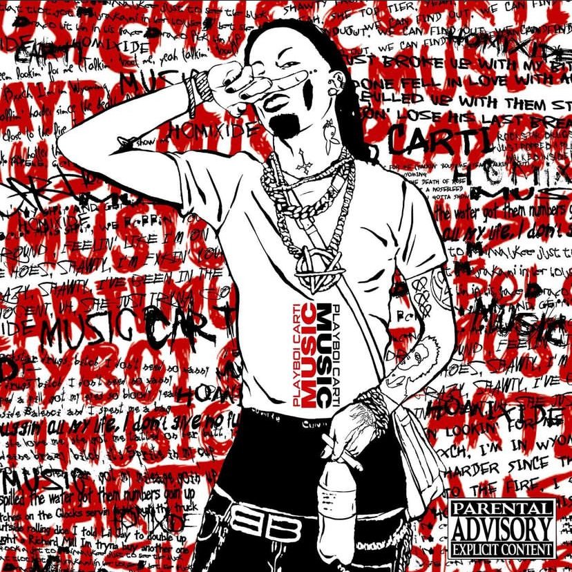 I AM MUSIC レコード playboicarti Playboi Carti - I Am Music – Square Cat Vinyl