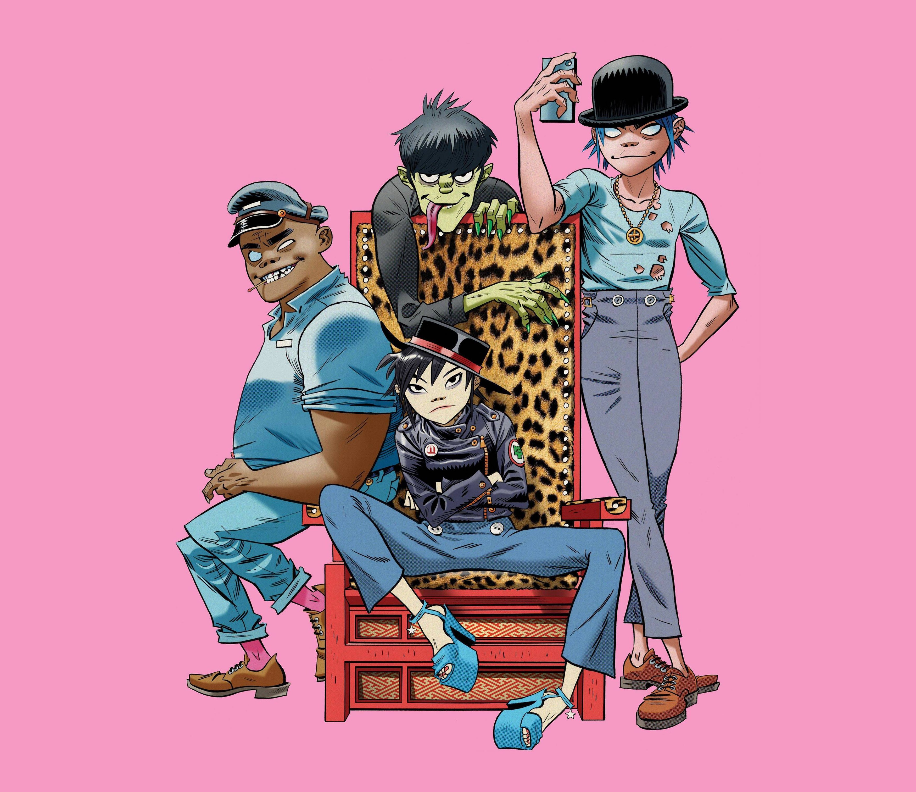 Gorillaz Latin Simone