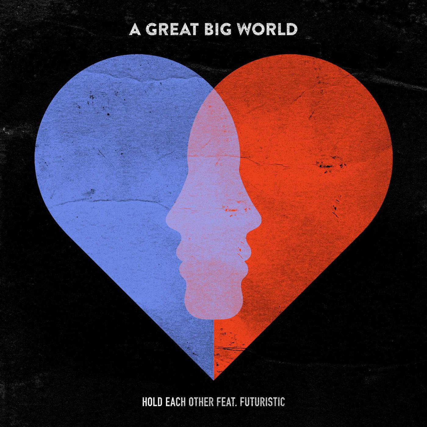 This big world. A great big World. BIGWORLD. Elemer big big World. Futuristic Single Cover.