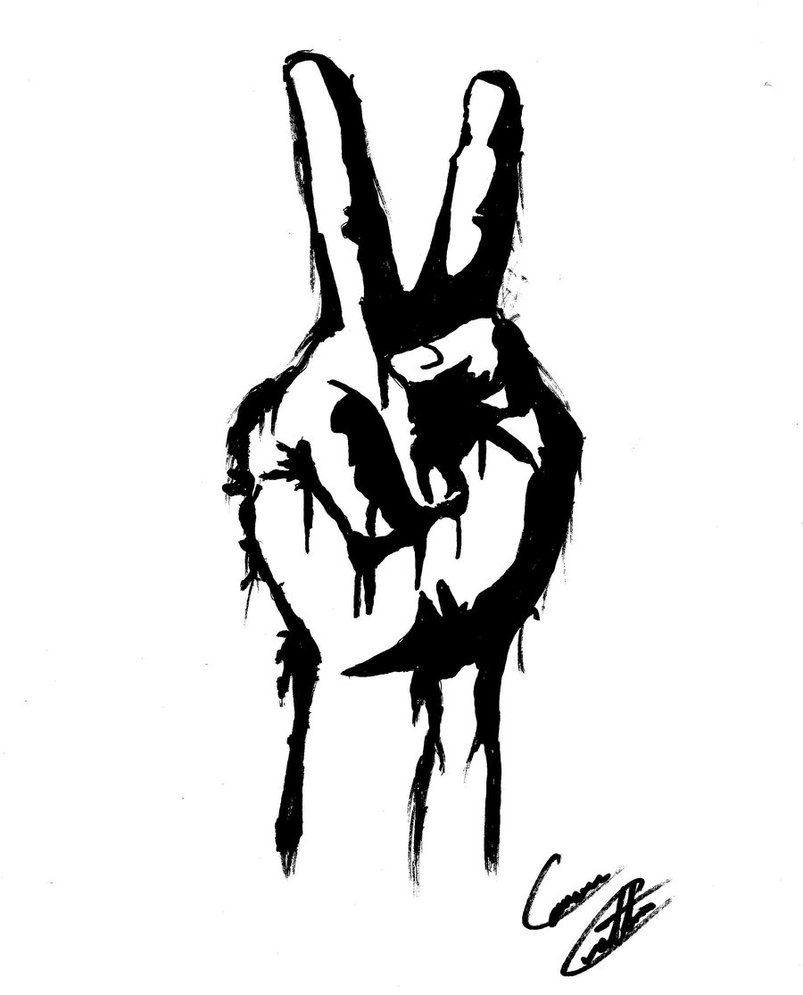 Peace hand