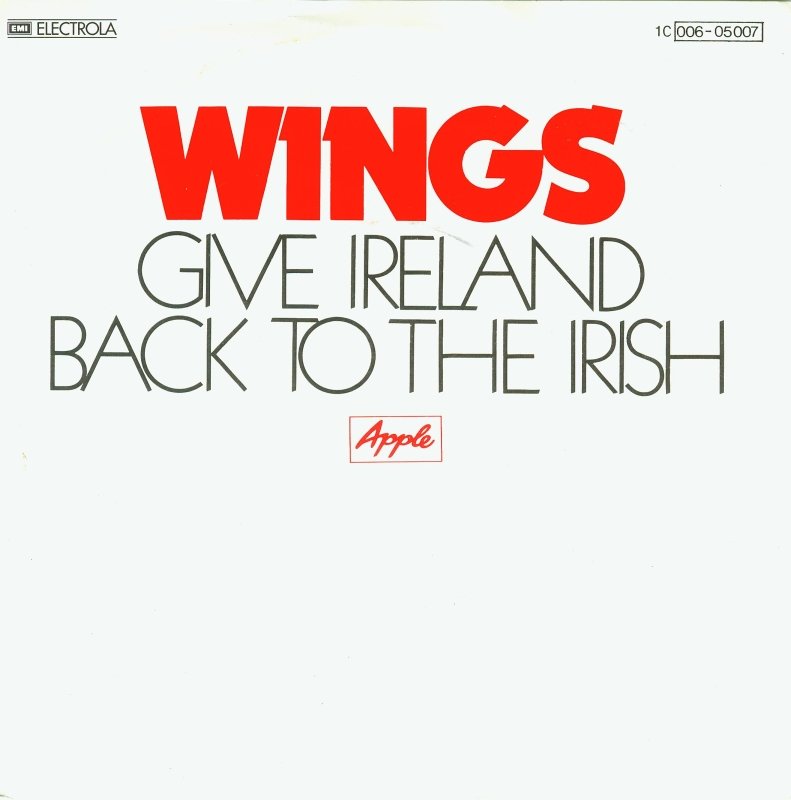 Give Ireland Back to the Irish — Wings Last.fm