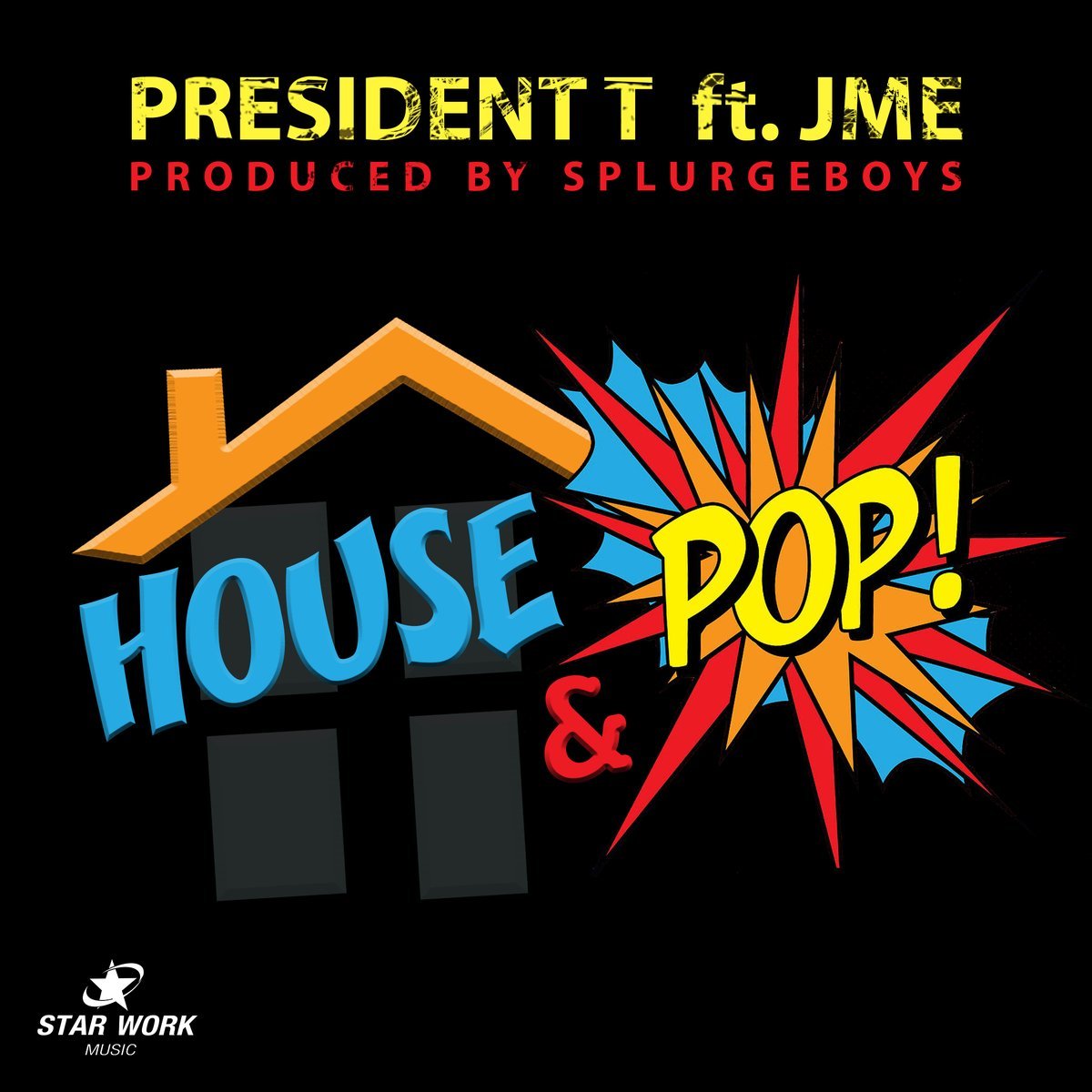 The house by a pop star. Pop house. поп хаус.