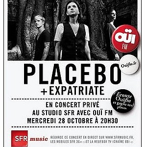 Live Acoustic OUI FM 28.10.2009 — Placebo | Last.fm