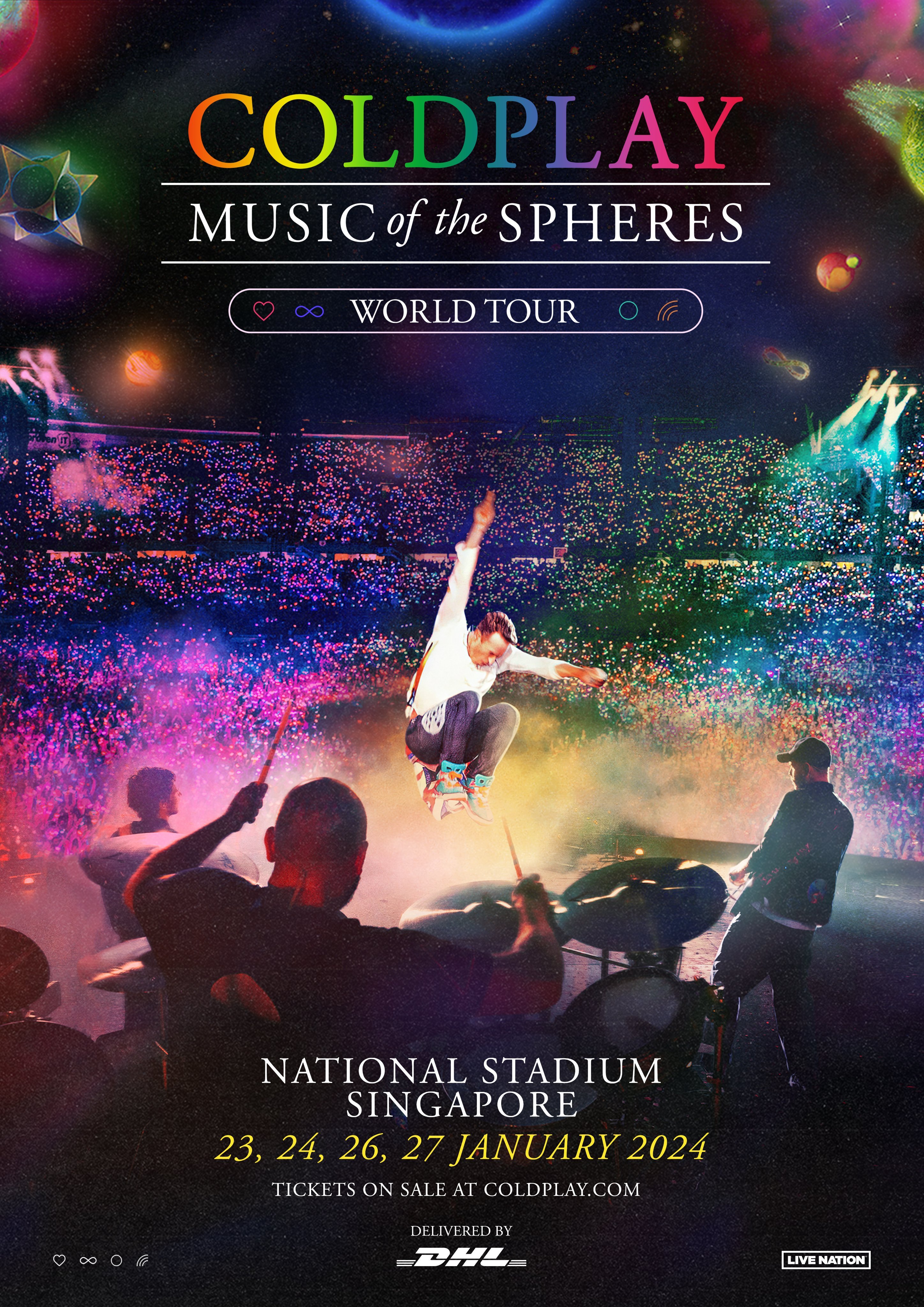COLDPLAY  WORLD TOUR  チケット Coldplay Tour 2025/2026 - Tickets & VIP packages