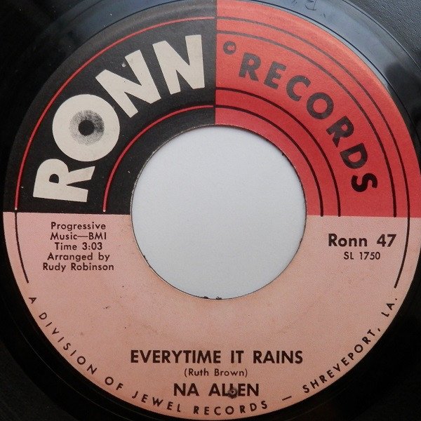 Every time it rains. Every time it rains