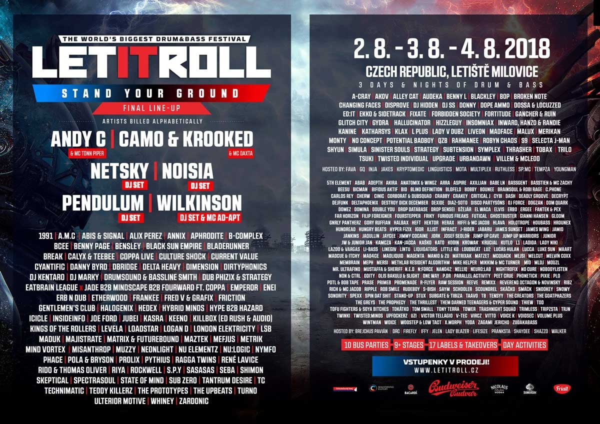 Let It Roll 2018 at Milovice Airfield (Letiště Milovice) on 2 Aug 2018 |  