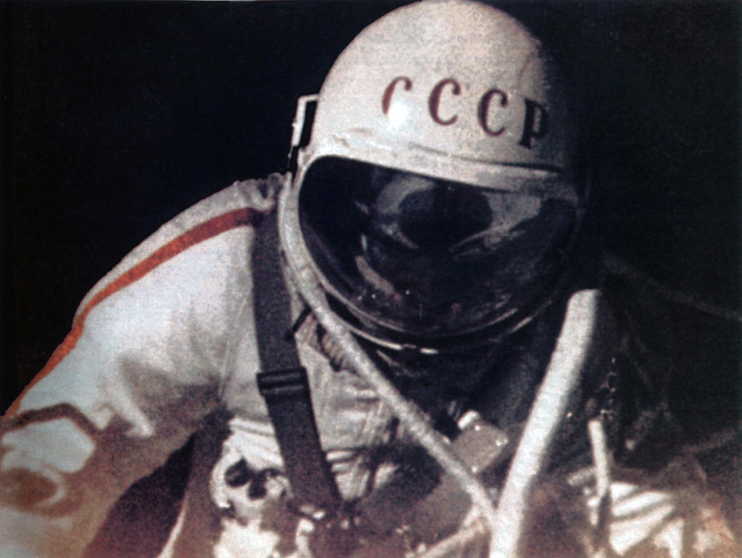 Лицо космонавта