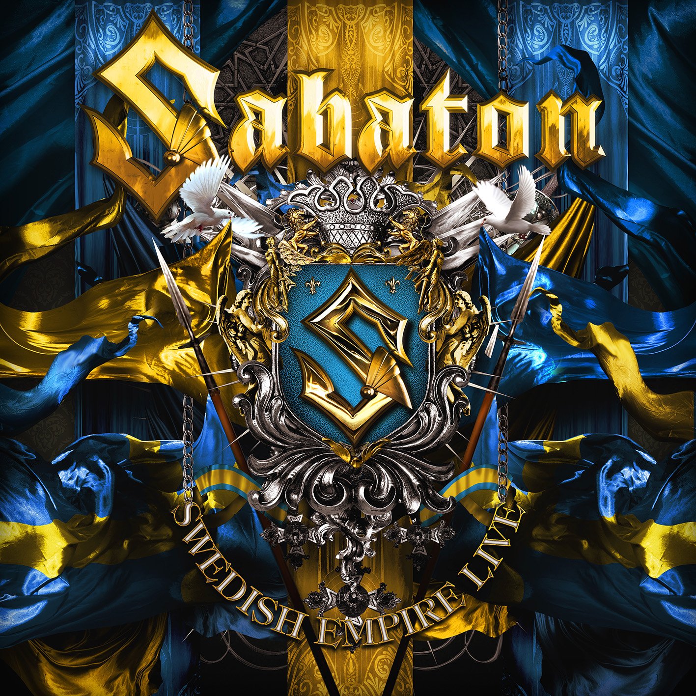 Музыка сабатон. Эмблема группы Сабатон. Группа Sabaton обложка. Флаг Швеции Sabaton. Обложки альбомов группы Сабатон.
